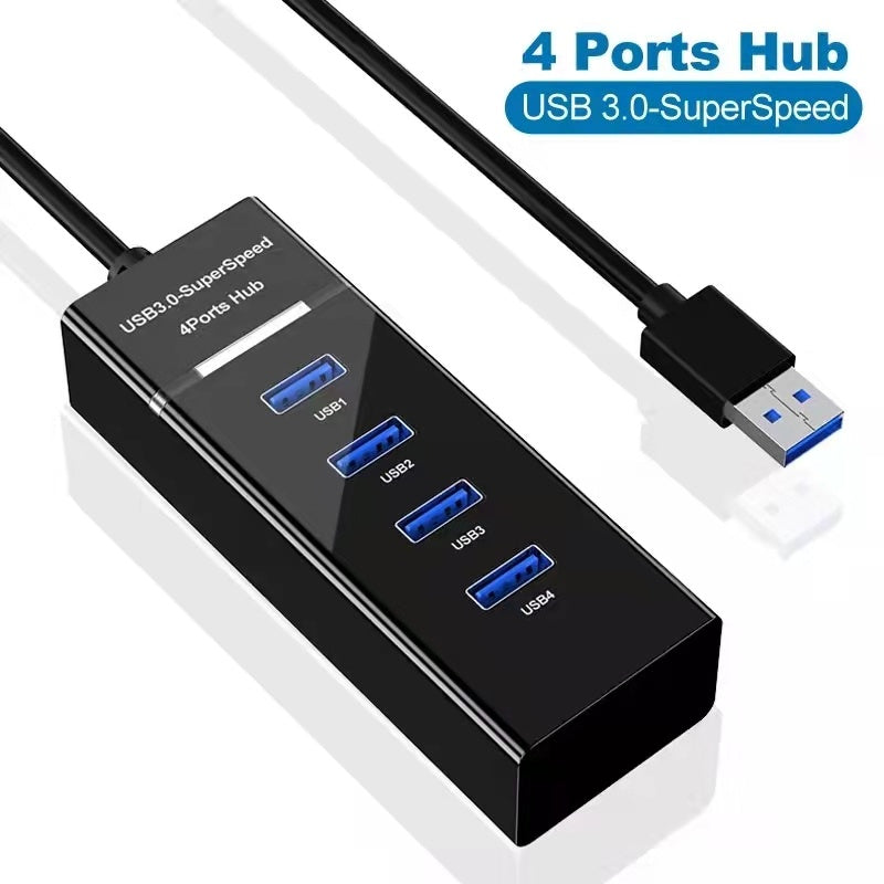 USB HUB High Speed Multi Splitter For Desktop PC Laptop Adapter USB HUB