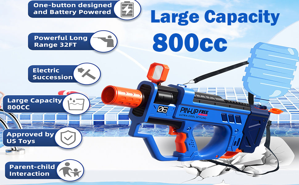 Lectric Water Gun For Adults Kids