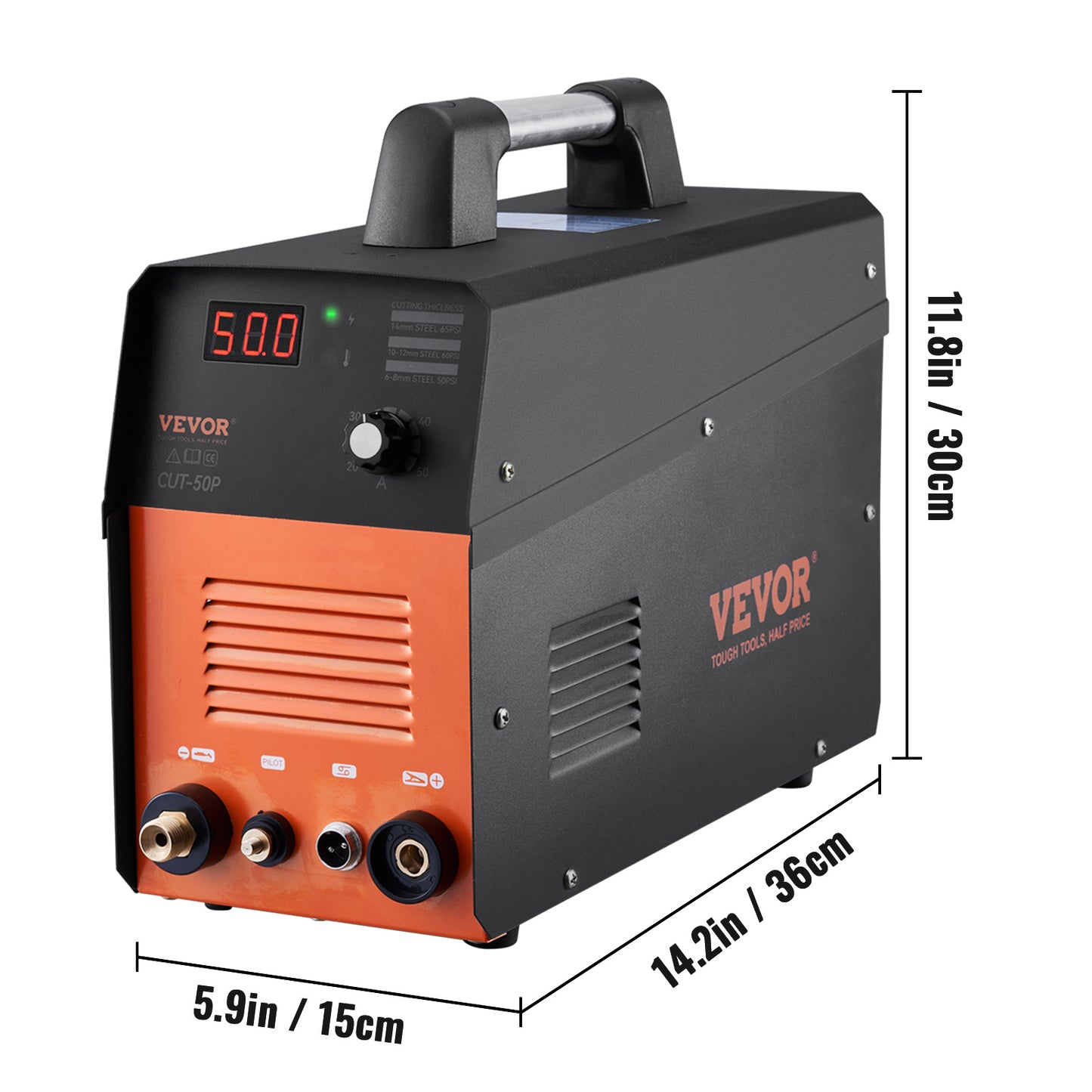 VEVOR Plasma Cutter, 50Amp