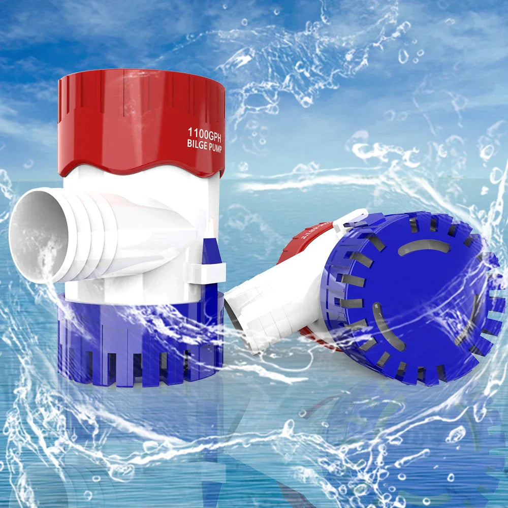 Bomba de agua de sentina sumergible eléctrica para sumidero de barco