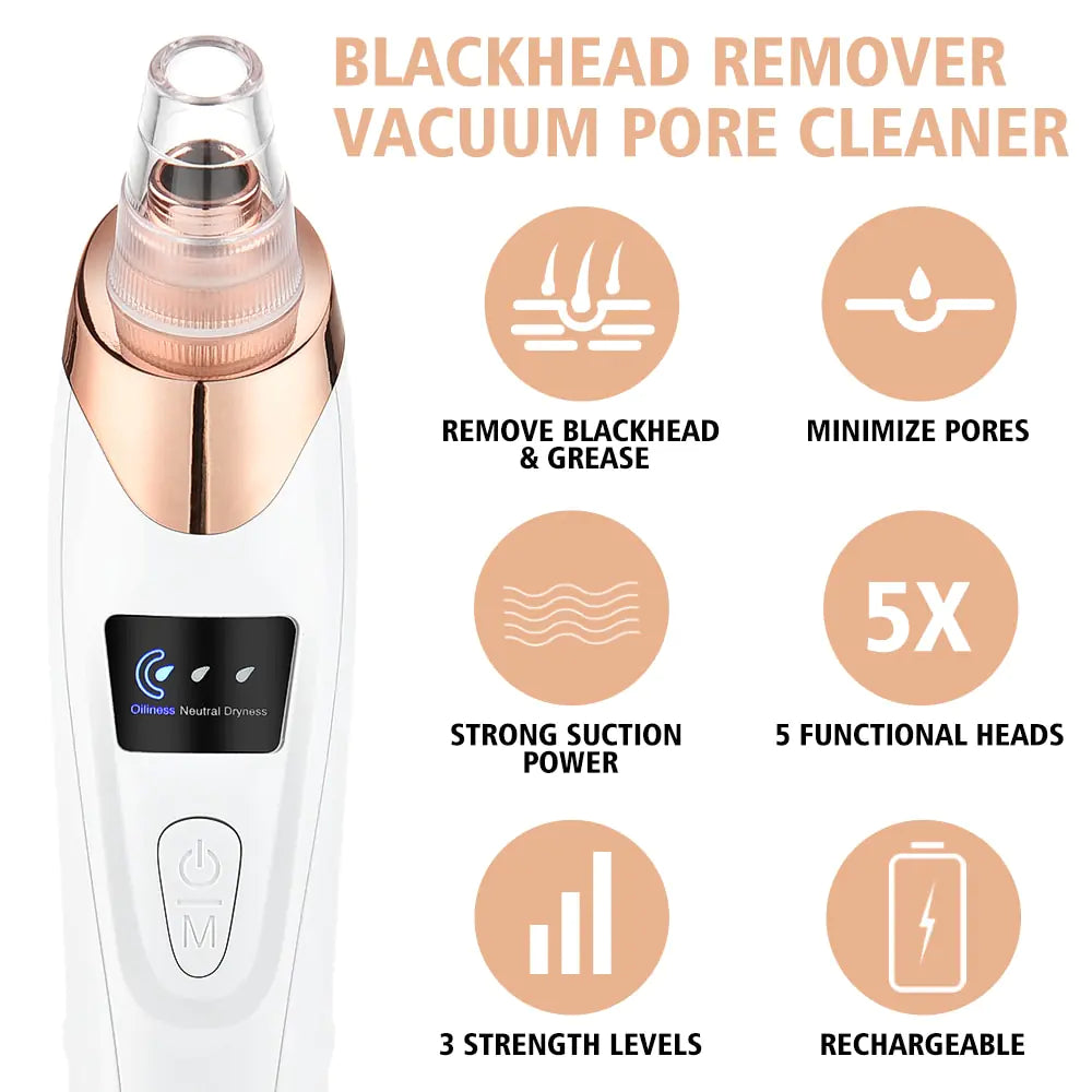 Removedor de puntos negros eléctrico de belleza