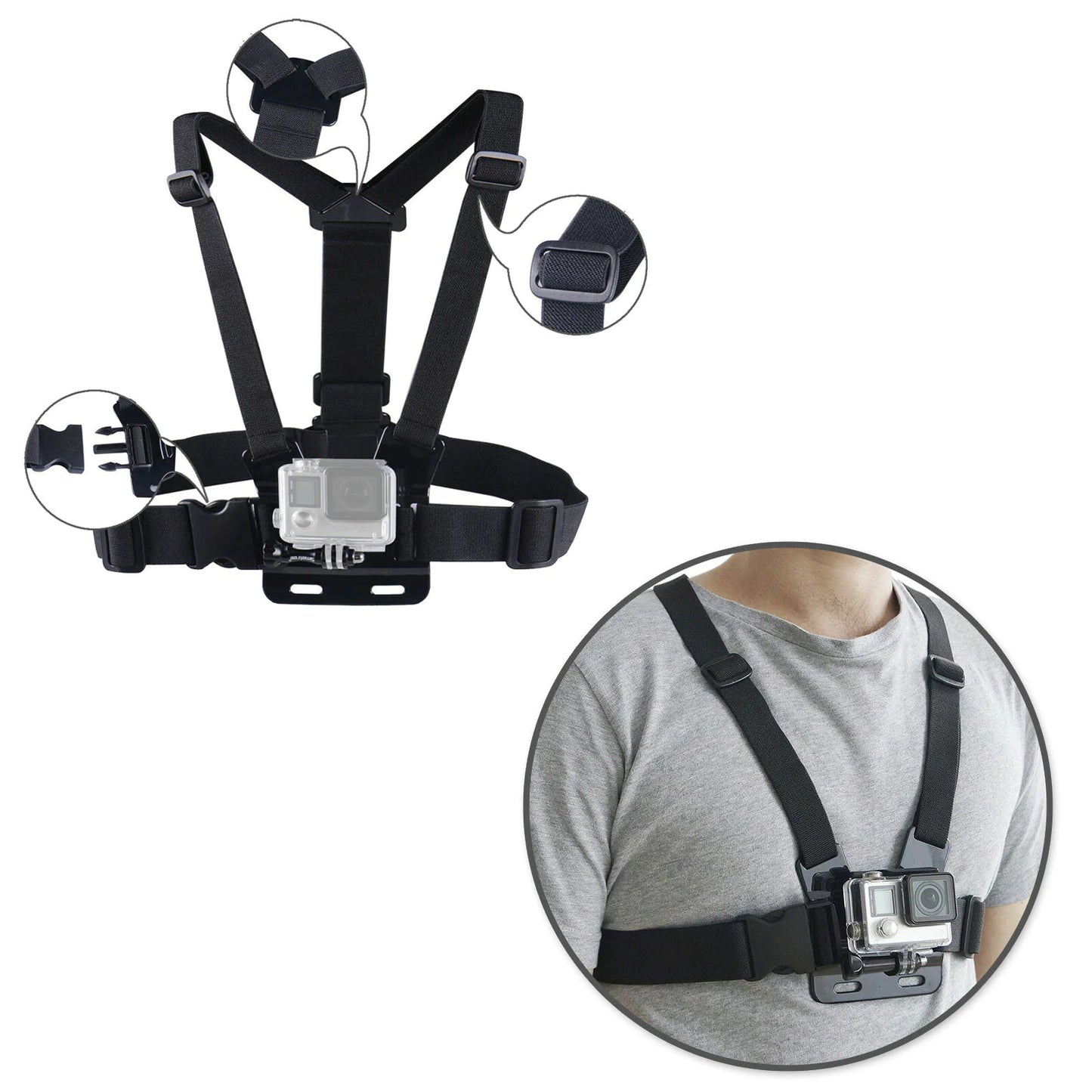 Kit de accesorios 50 en 1 para GoPro Hero