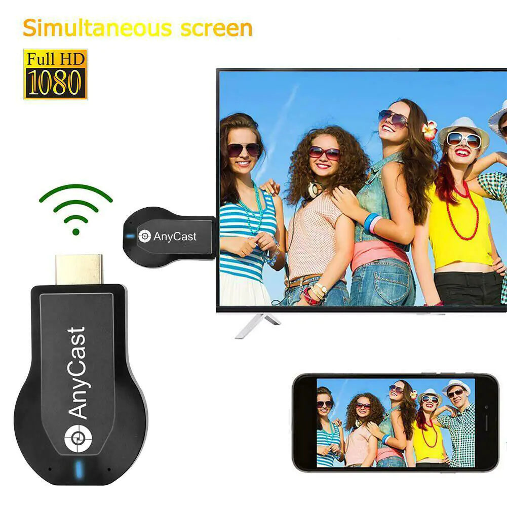 4K Wi-Fi HDMI Anycast Miracast Airplay