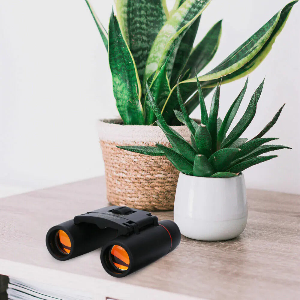 Binoculares compactos para viajes al aire libre con zoom de 30x60