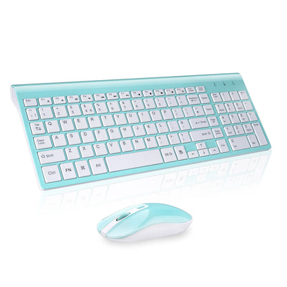 wireless keyboard mouse set 2.4G thin