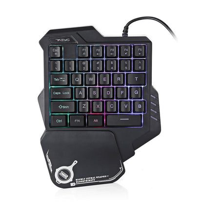 One-Handed Mechanical Gaming Keyboard