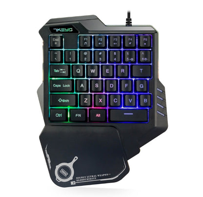 One-Handed Mechanical Gaming Keyboard