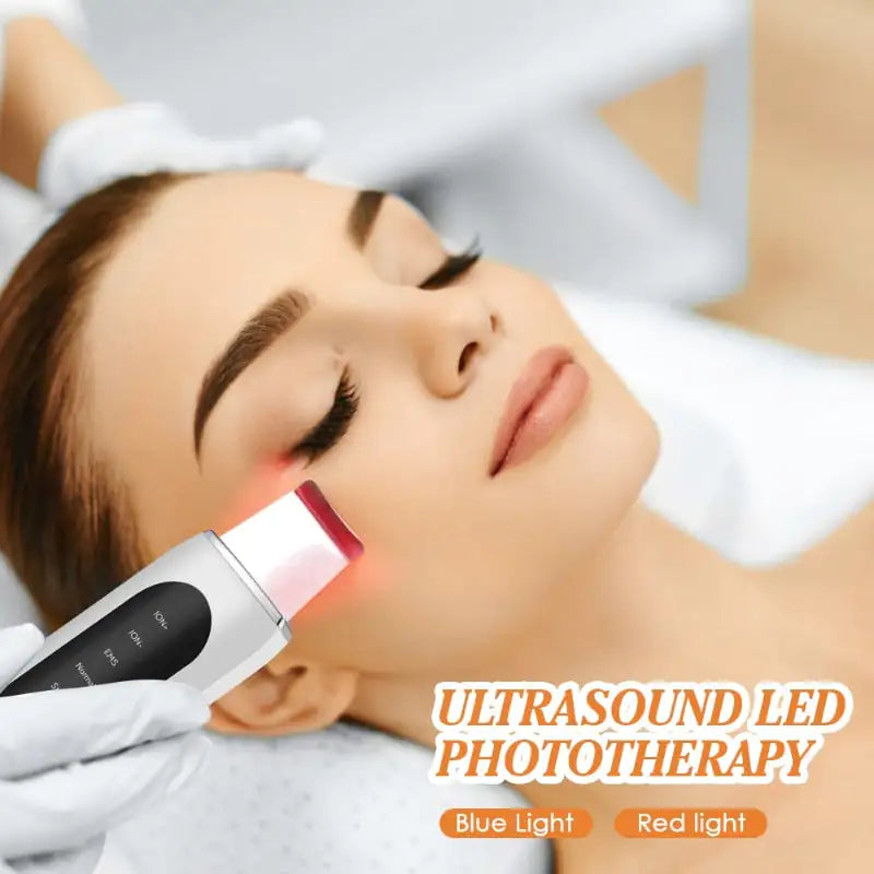 Depurador ultrasónico de piel facial