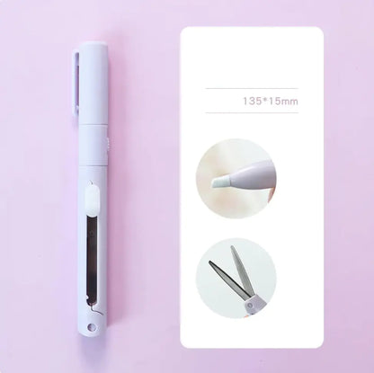 Pen Type Morandi Color Creative Dual-purpose Knife