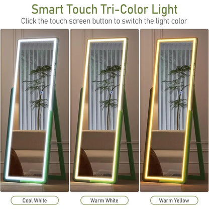 Full Length Mirrors with LED Lights, 63"x20"