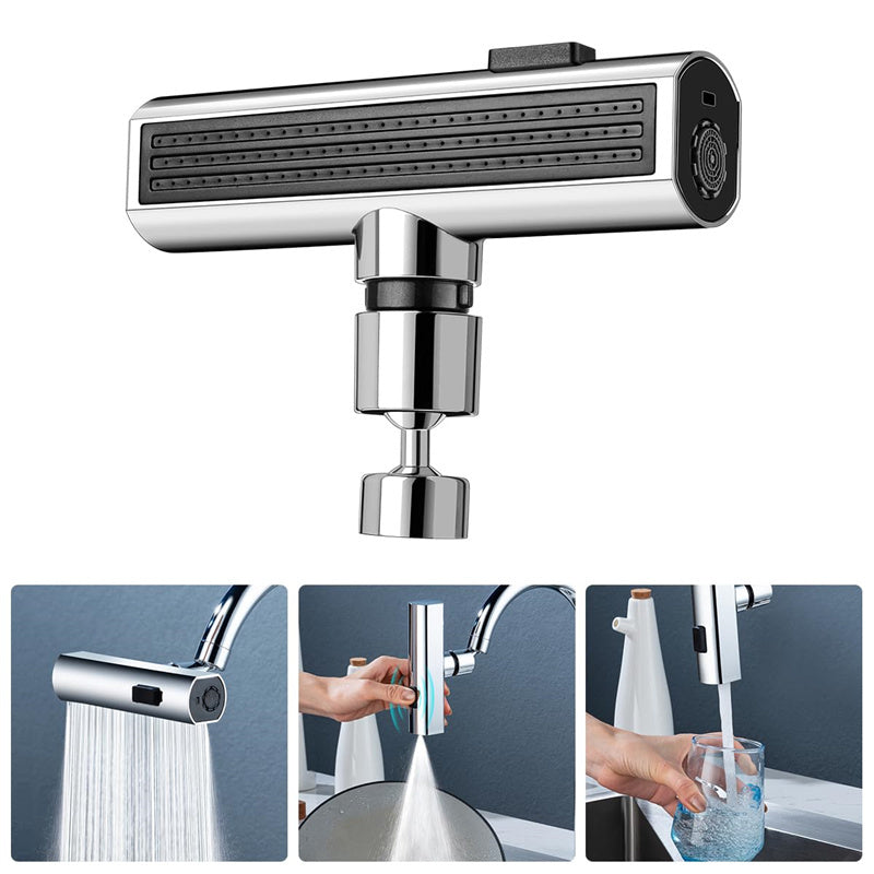 Kitchen Faucet Waterfall Multifunctional Water Nozzle Extension Kitchen Gadgets