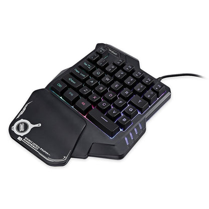 One-Handed Mechanical Gaming Keyboard