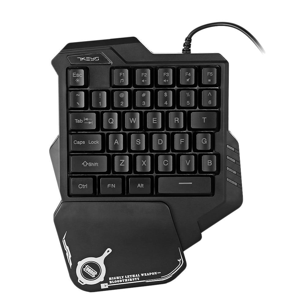 One-Handed Mechanical Gaming Keyboard