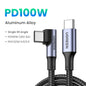 UGREEN 100W USB Type C To USB C Cable For Samsung Galaxy S24 For iPhone 15 Macbook Xiaomi PD Fast Charging Charger 5A Fast USB C