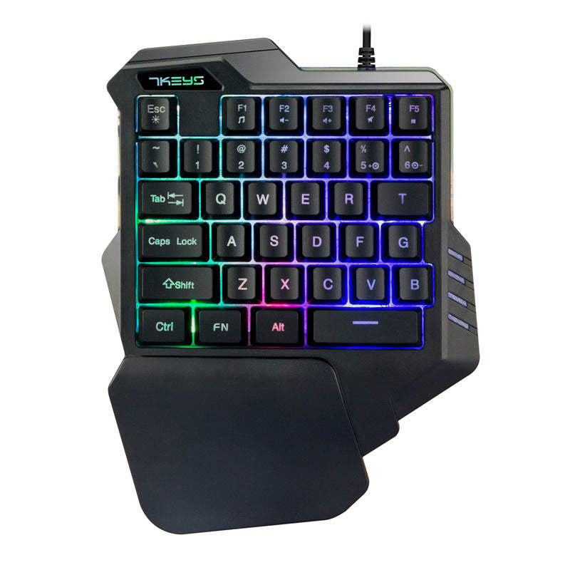 One-Handed Mechanical Gaming Keyboard