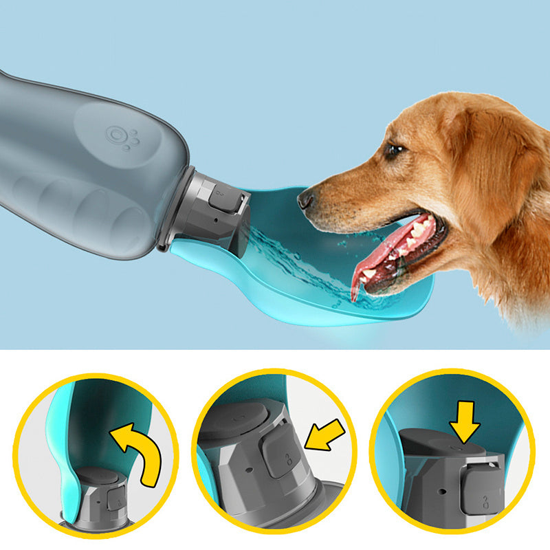 Dogs Water Bottle Portable High Capacity Leakproof