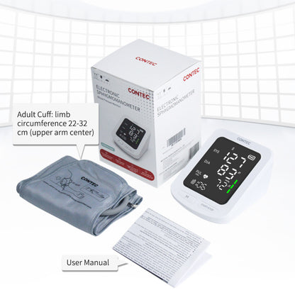 LED Screen Electronic Sphygmomanometer