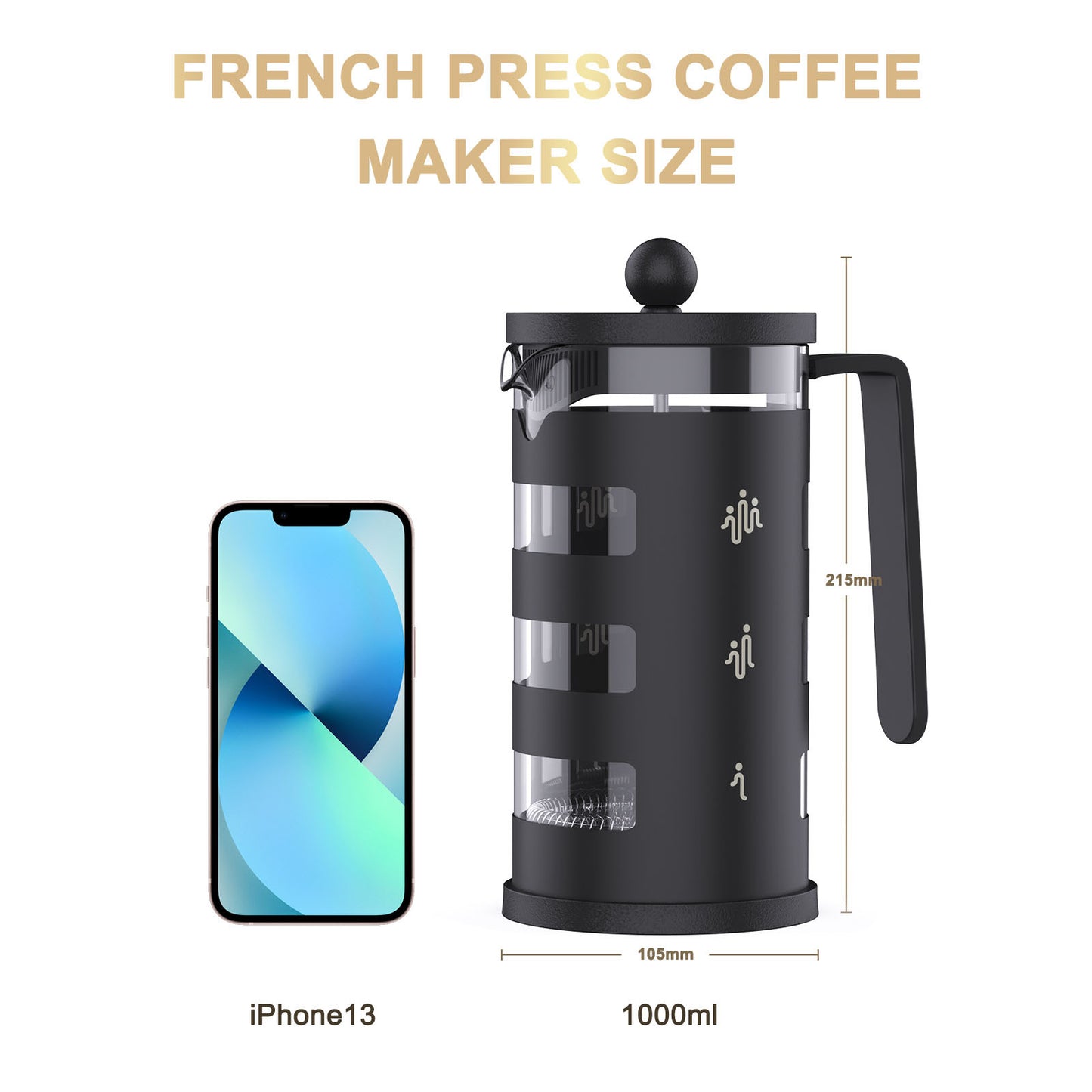 RAINBEAN French Press Coffee Maker