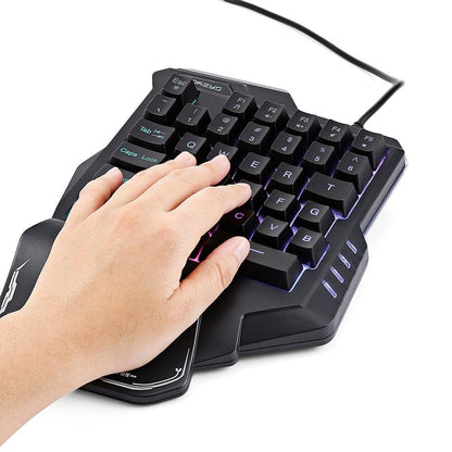 One-Handed Mechanical Gaming Keyboard