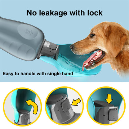 Dogs Water Bottle Portable High Capacity Leakproof