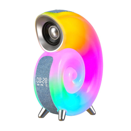 Conch Smart RGB Atmosphere Light Bluetooth Speaker Alarm Clock