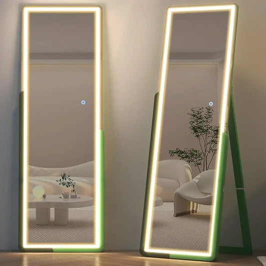 Full Length Mirrors with LED Lights, 63"x20"