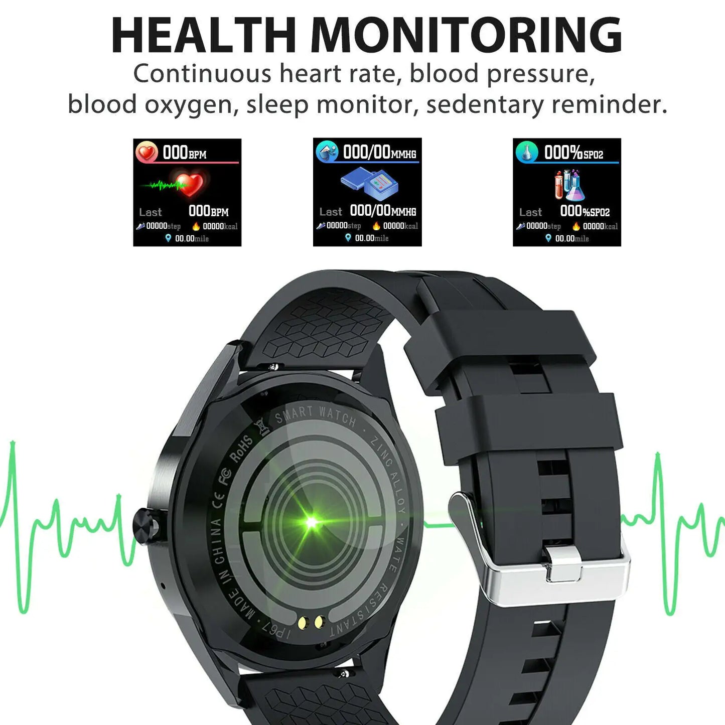 Waterproof Bluetooth Smart Watch