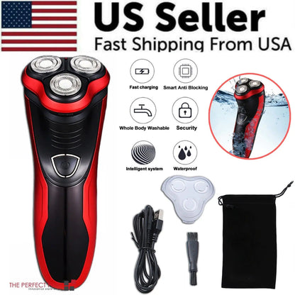 Men's Razor Rotary Waterproof Electric Shaver