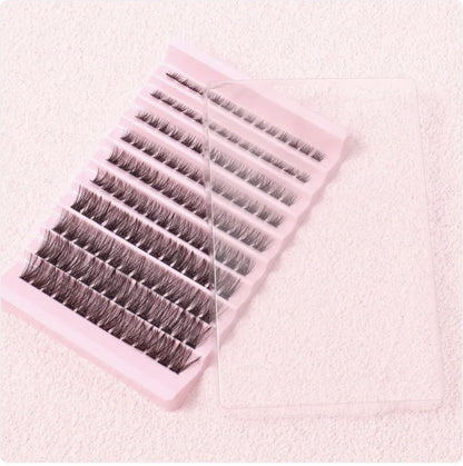 Natural Single Cluster False Eyelash Set with Large Capacity