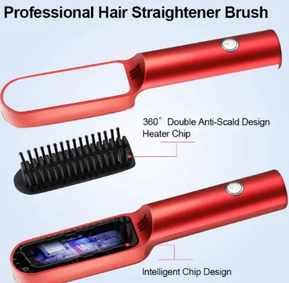 Hair Straightener Charging Comb