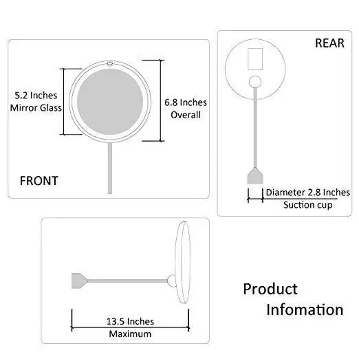 Wall-Mount Magic Mirror