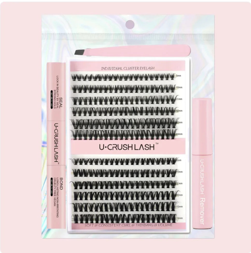 Luxurious Thick Curly False Eyelash Set