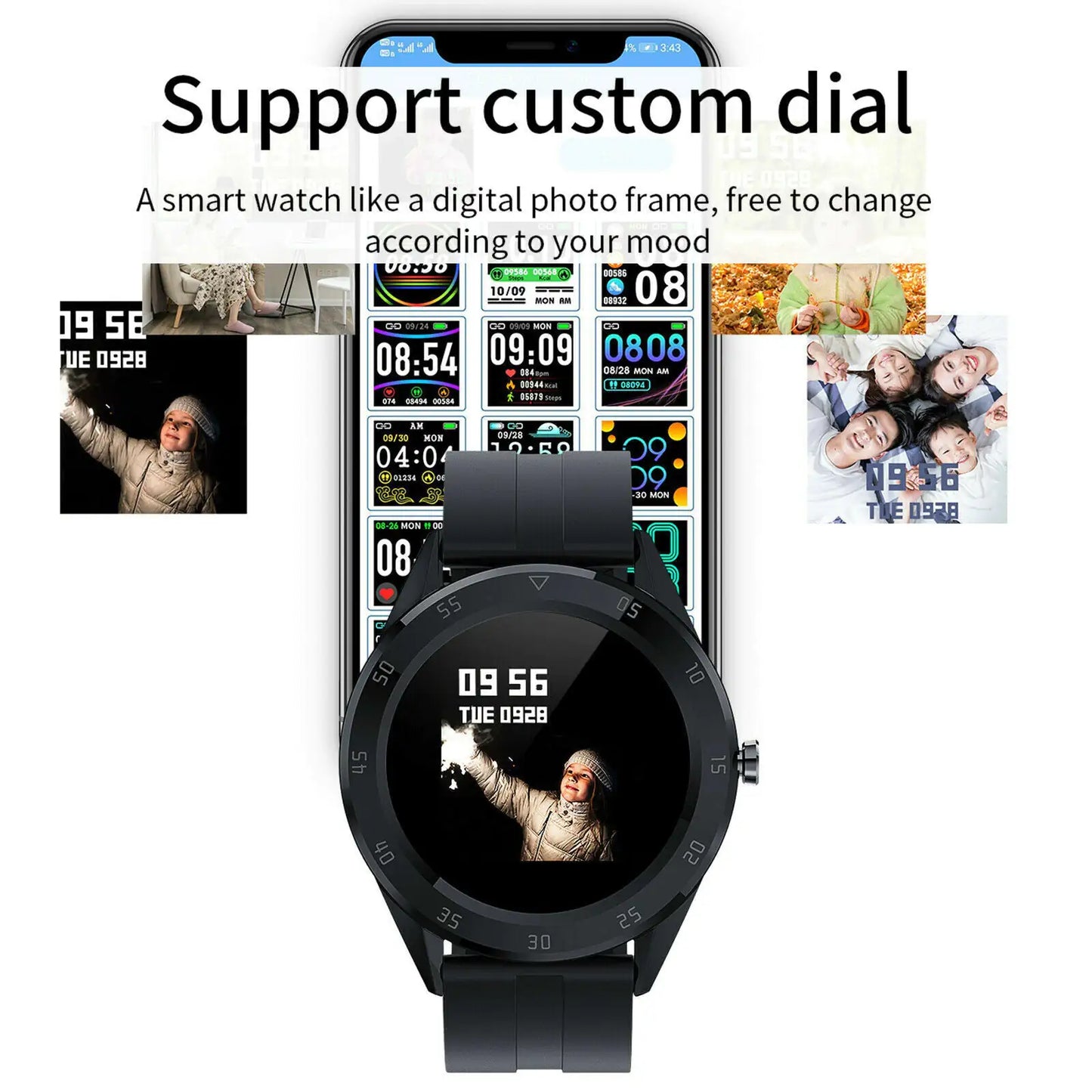 Waterproof Bluetooth Smart Watch