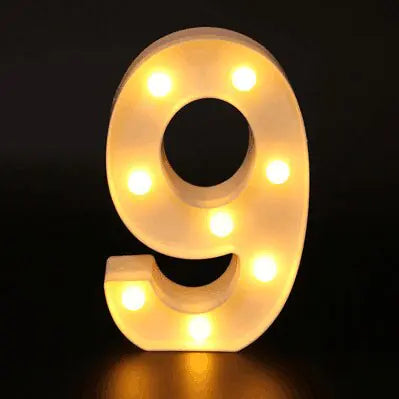 LED Alphabet Letters