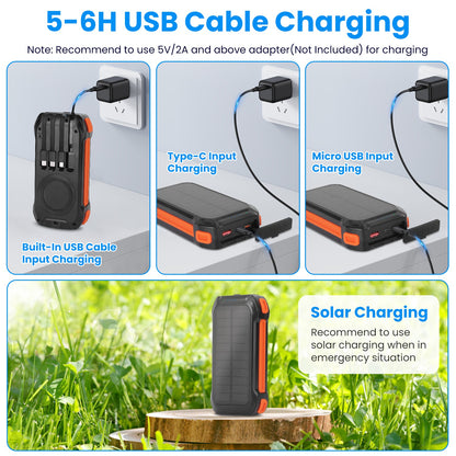 1Pc Portable Solar Charger