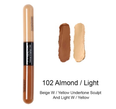 Double Heads Brightening Liquid Concealer