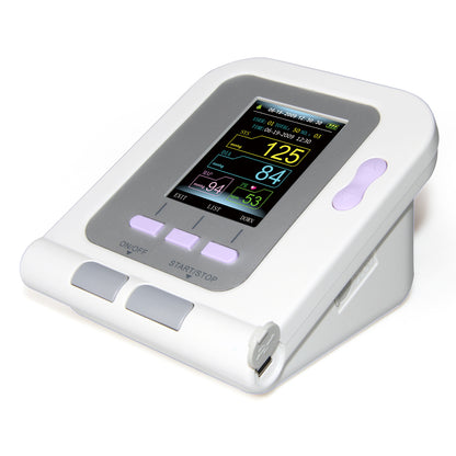 Upper Arm Digital Color LCD Blood Pressure Monitor With PC Software