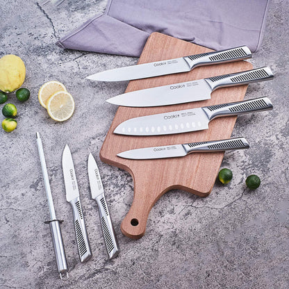 Kitchen Knife Set, 15 Piece