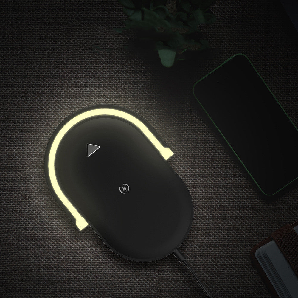 3 In 1 Foldable Wireless Charger Night Light