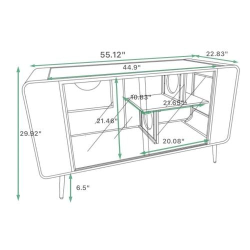 Spacious Cat Houses With Tempered Glass