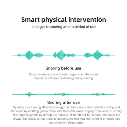 Bluetooth Anti-snoring Device Charge Snore