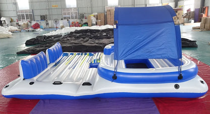 Large 10 person Inflatable Floating Island