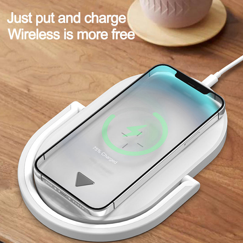 3 In 1 Foldable Wireless Charger Night Light