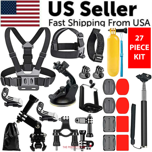 50 in 1 Accessories Kit Mount For GoPro Hero