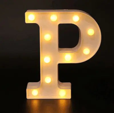 LED Alphabet Letters